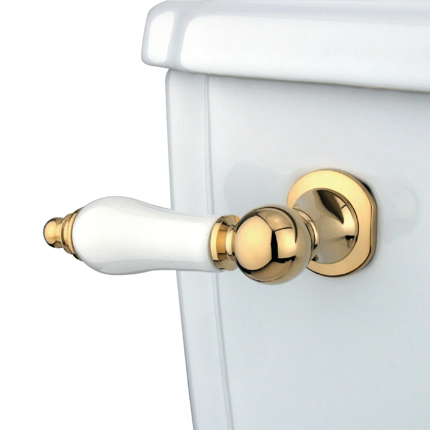 Kingston Brass Victorian Front Mount Toilet Tank Lever KTPL2 | Wayfair North America