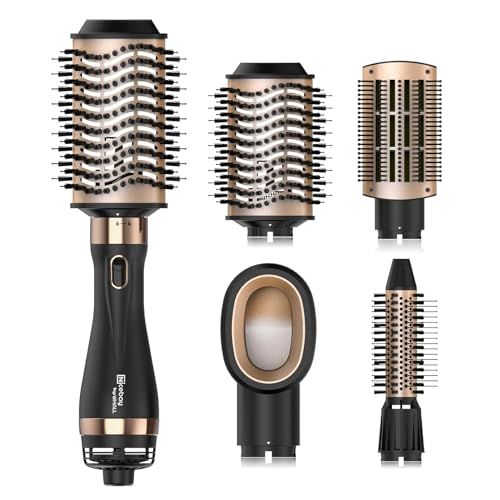 Nicebay® Hair Dryer Brush Blow Dryer Brush in One, Hot Air Brush Set for Straightening/Drying/Cu... | Amazon (US)