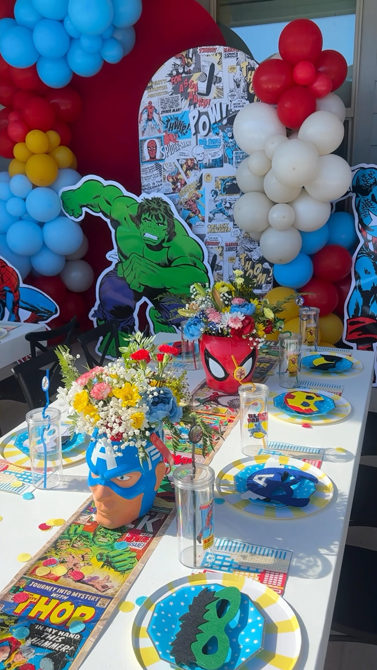 Marvel comic book birthday party 

#LTKParties #LTKKids #LTKFamily