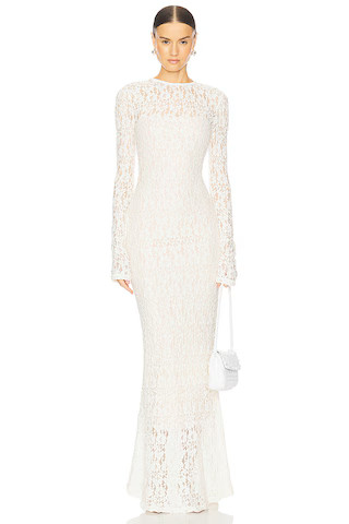 L'Academie by Marianna Kayden Maxi Dress in Beige from Revolve.com | Revolve Clothing (Global)