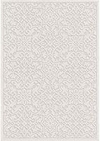 Orian Rugs Boucle Collection 397086 Indoor/Outdoor High-Low Biscay Area Rug, 7'9" x 10'10", Natural  | Amazon (US)