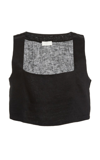 Exclusive Alice Linen Crop Top | Moda Operandi (Global)