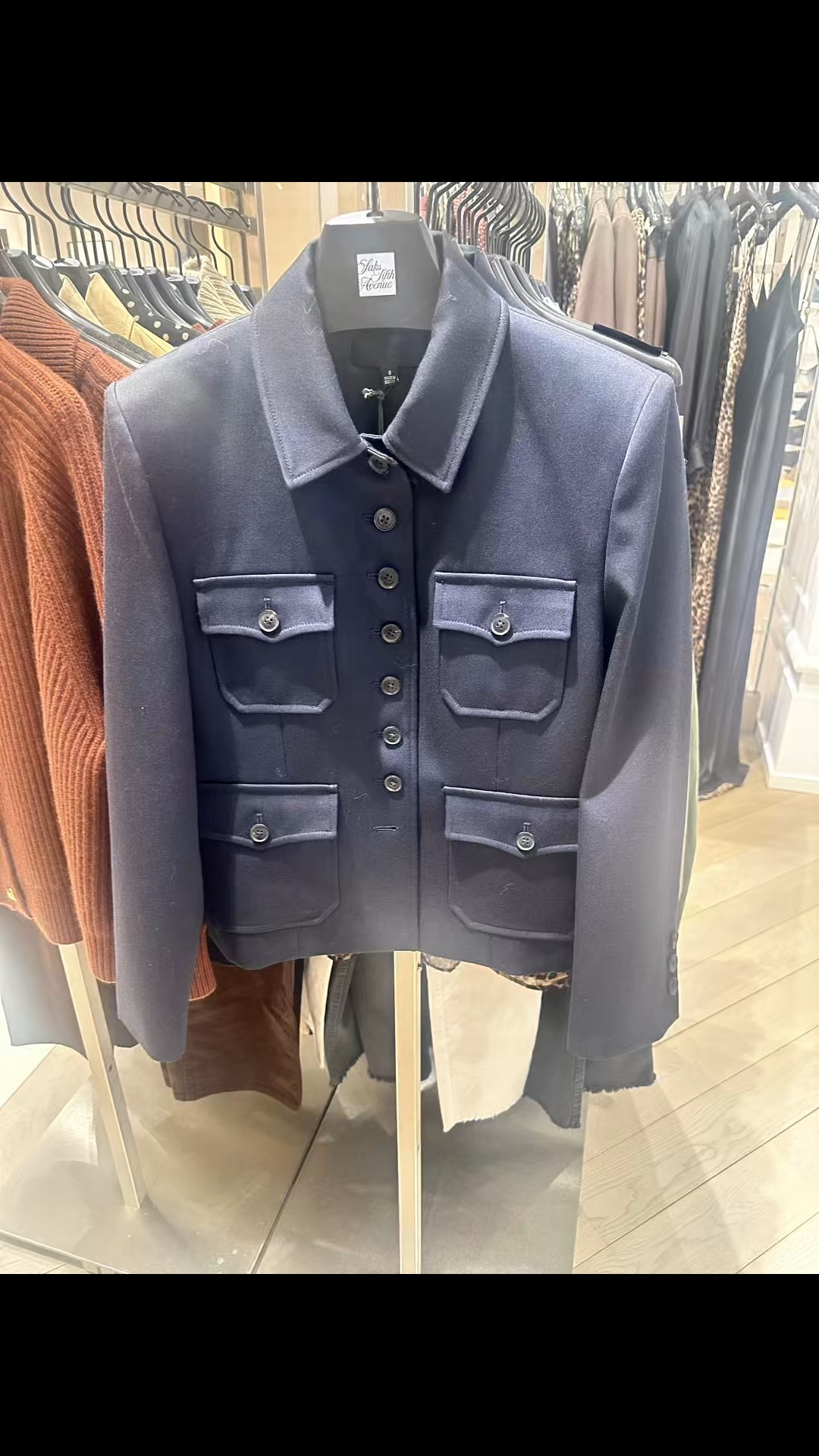 Great wool blazers are out for fall! There’s a white pictures as well, more for summer but for those of you who are rule breakers, I think it would be fantastic in winter as part of a winter white outfit. 