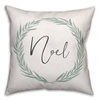 Noel Wreath Throw Pillow | Michaels Stores