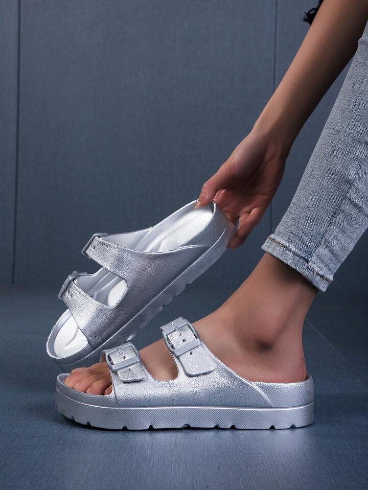 New Arrival Fashionable Women's Sandals With High Elasticity, Comfortable, Soft, Lightweight, Wea... | SHEIN