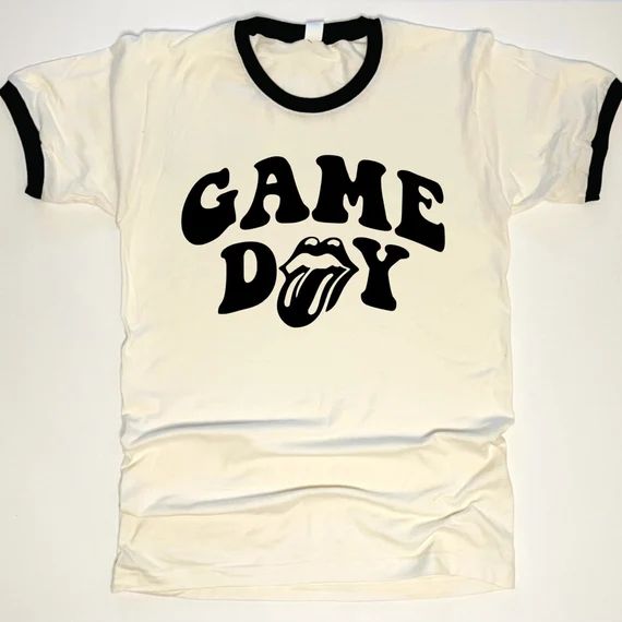 Game Day  Ringer Tee | Etsy | Etsy (US)