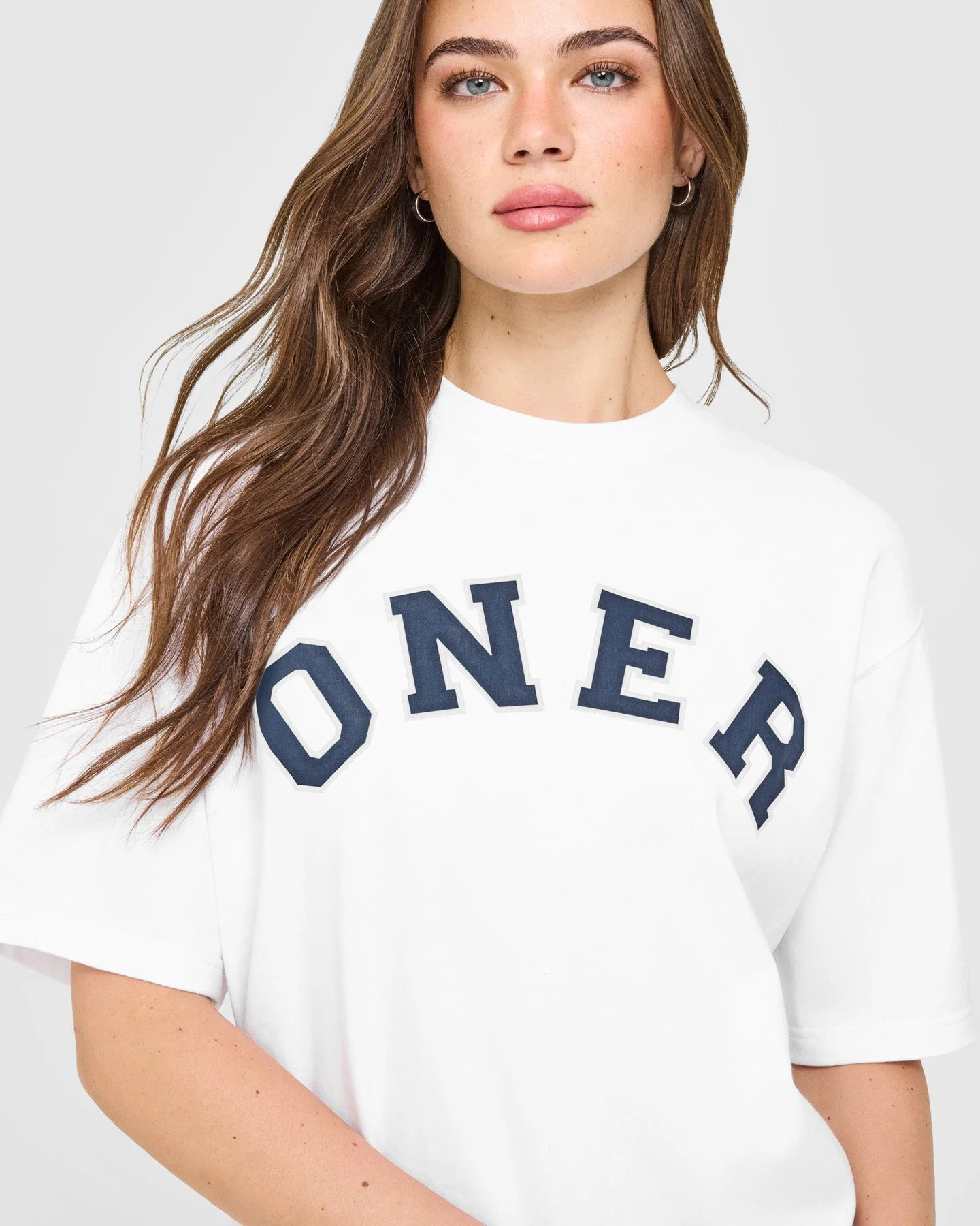 Oversized Oner Girlfriend Washed T-Shirt
White | Oner Active (UK / US)