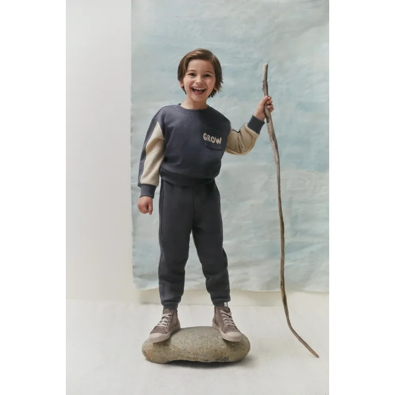 easy-peasy Toddler Boy French Terry Jogger, Sizes 18M-5T | Walmart (US)