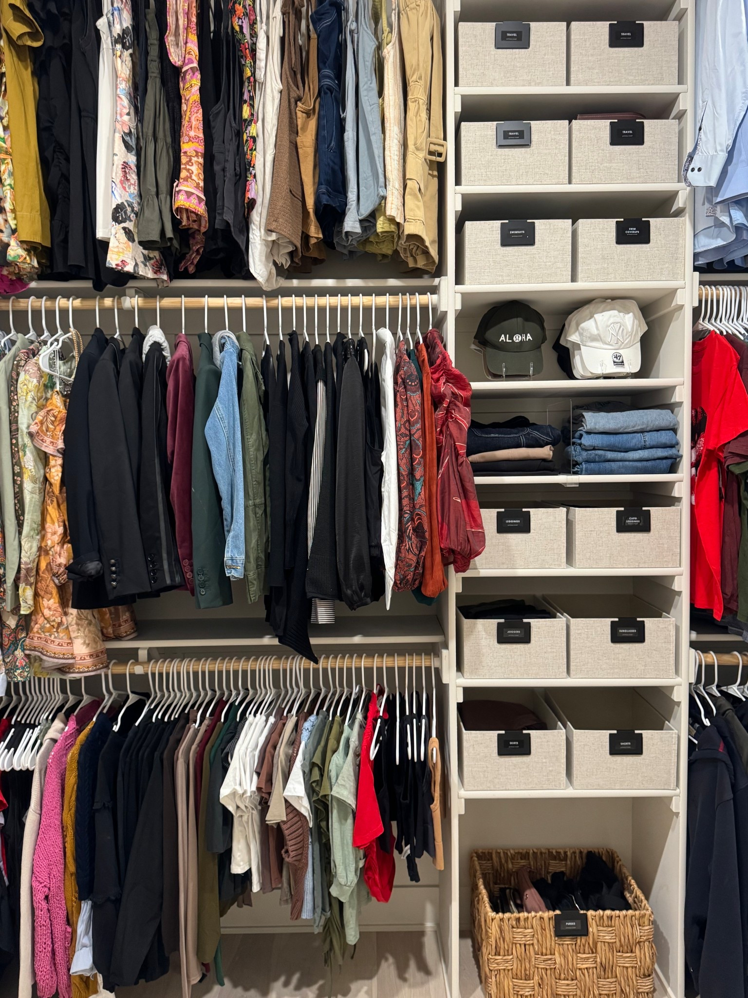 Closet Organization at its finest! These buns are perfect for all the little categories in your closet! 

#LTKgrwm #LTKmomlife