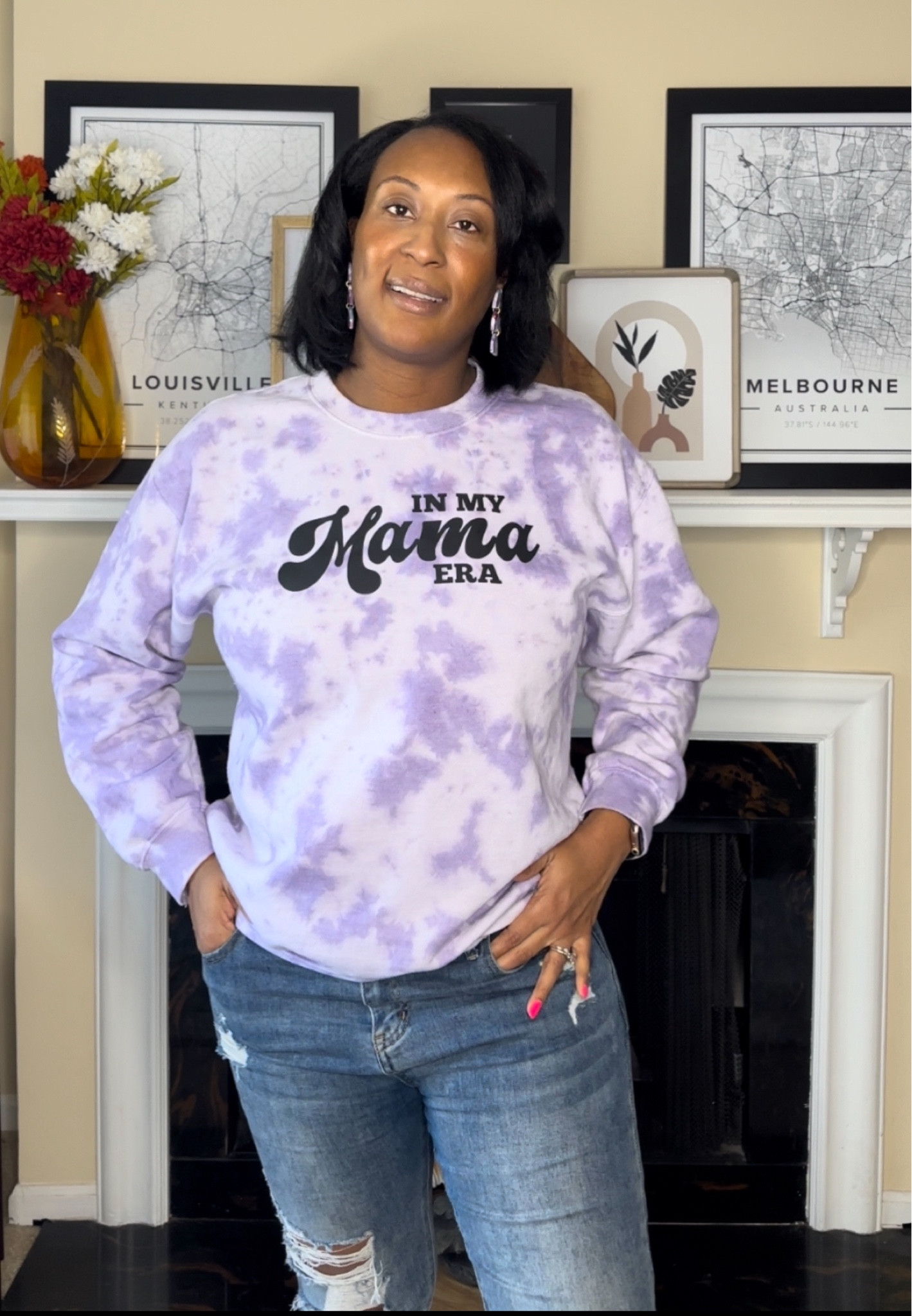 Mama sweatshirt | jeans | casual wear 

#LTKBaby #LTKBump #LTKFindsUnder50