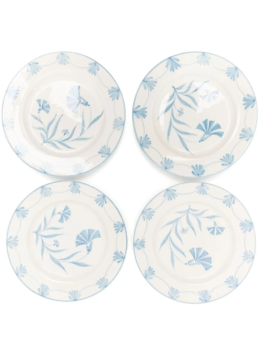 Maison Margaux floral-print Dinner Plate Set  - Farfetch | Farfetch Global
