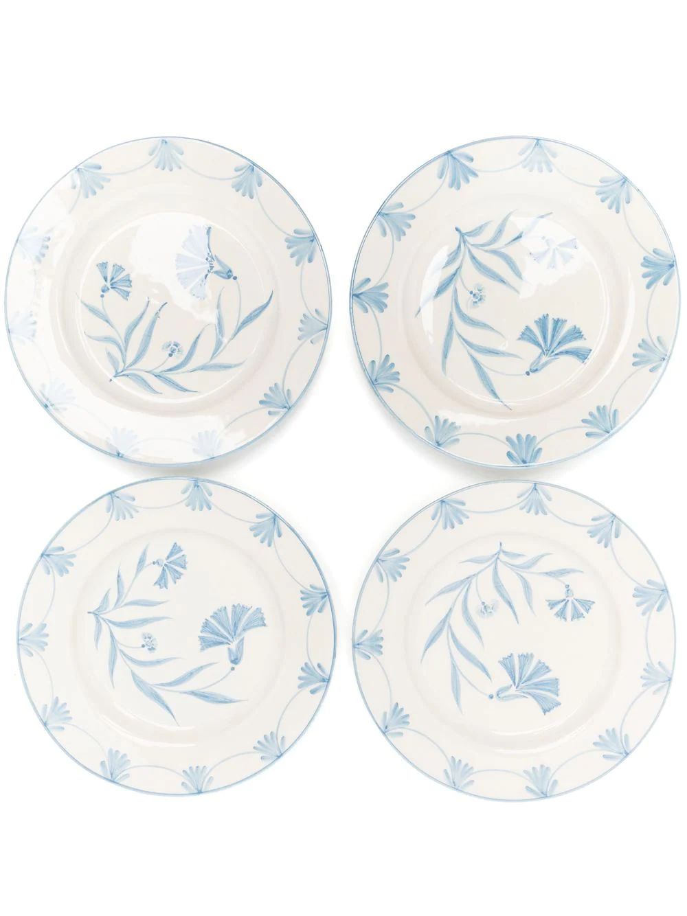 Maison Margaux floral-print Dinner Plate Set  - Farfetch | Farfetch Global
