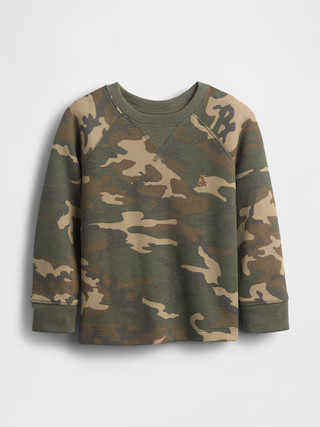 Baby & Toddler Textured Crewneck | Gap (US)