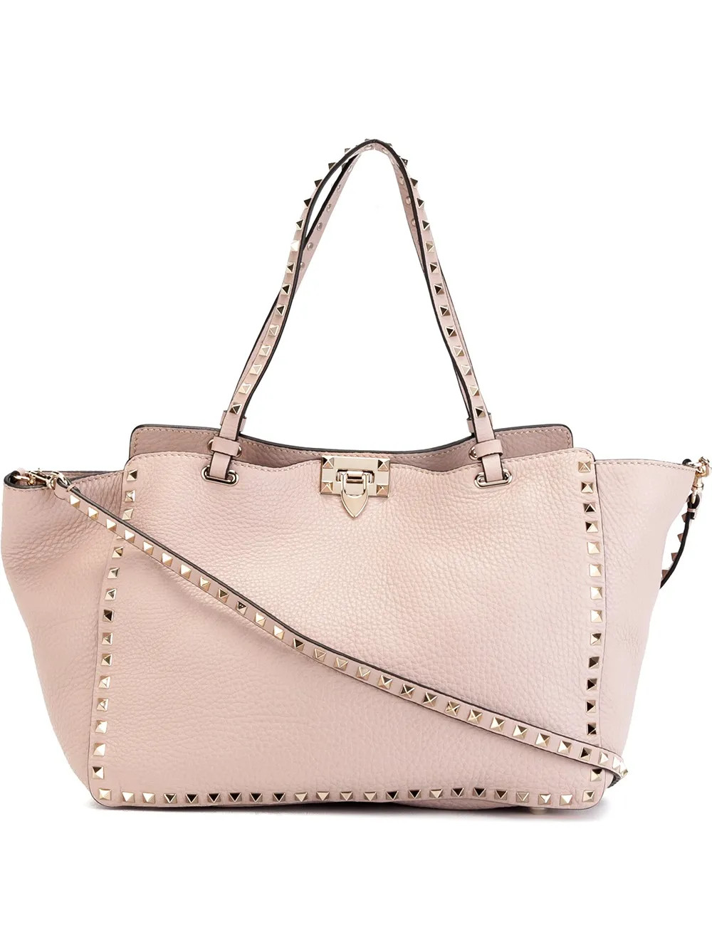 Valentino Valentino Garavani 'Rockstud' tote - Pink & Purple | FarFetch US