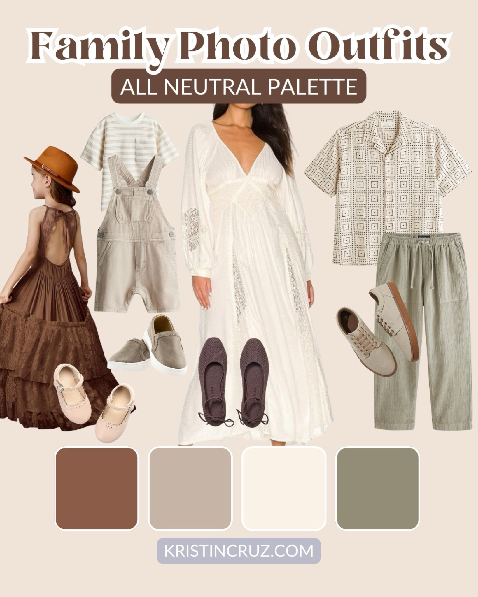 You can’t go wrong with all neutral outfits for a family Photoshoot, right? It’s just so easy and the results are always great! Here’s a few picks to pull together and coordinated the outfits for a family of 4 for a photoshoot. Hope this helps you get your planning done quicker and with less stress! 😍

#LTKSeasonal #LTKStyleTip #LTKFamily