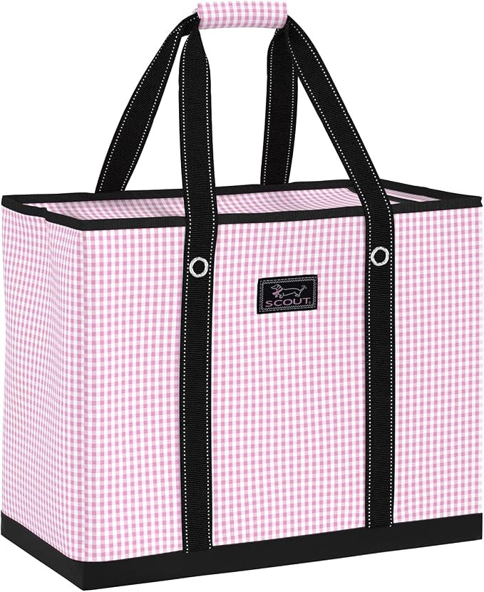 SCOUT 3 Girls Bag - Extra Large Utility Tote Bags For Women With Zipper - Sandproof Beach Tote Ba... | Amazon (US)