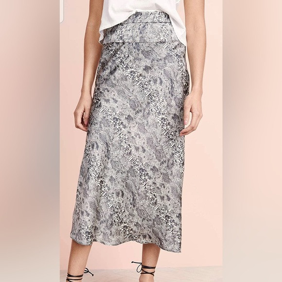 Free People Women's Normani Bias Printed Skirt | Poshmark