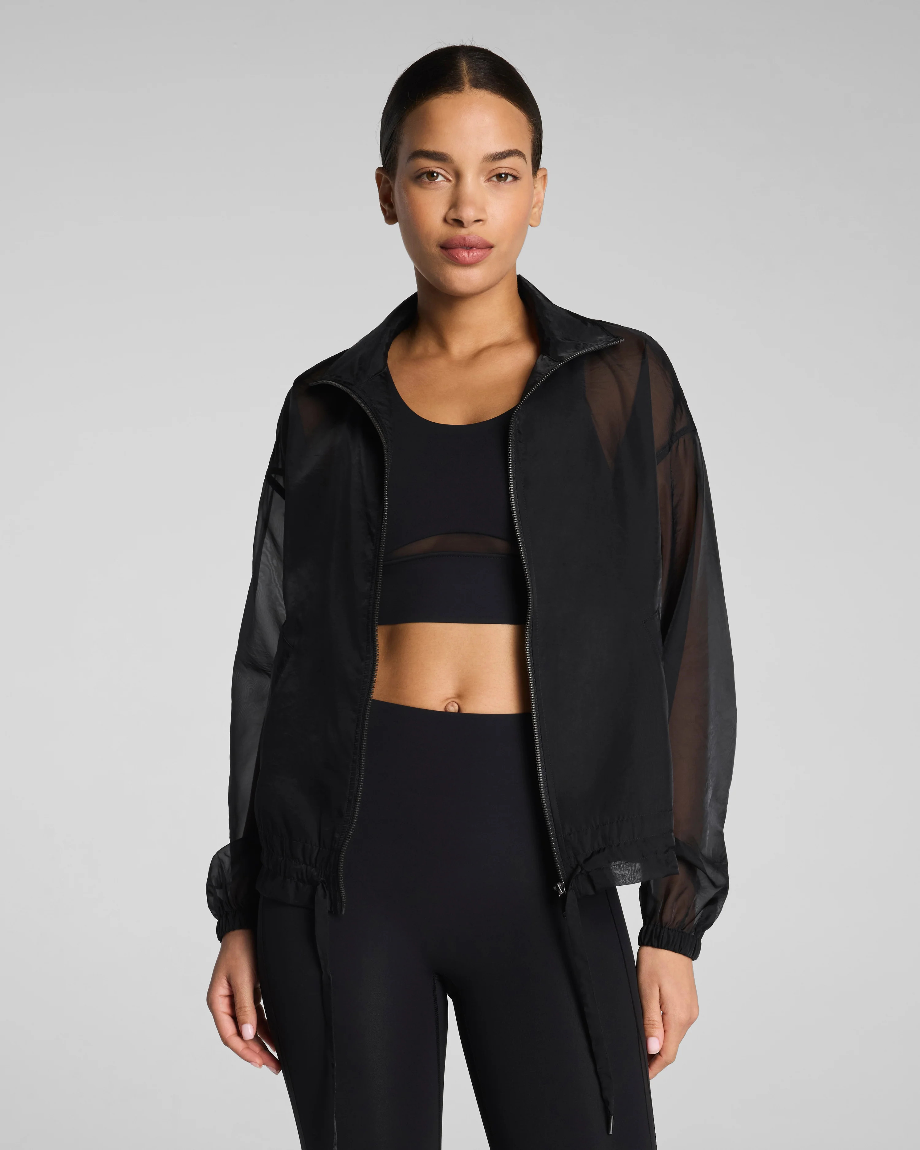 SPANX® BodyLine Sheerious Full Zip Jacket | Spanx