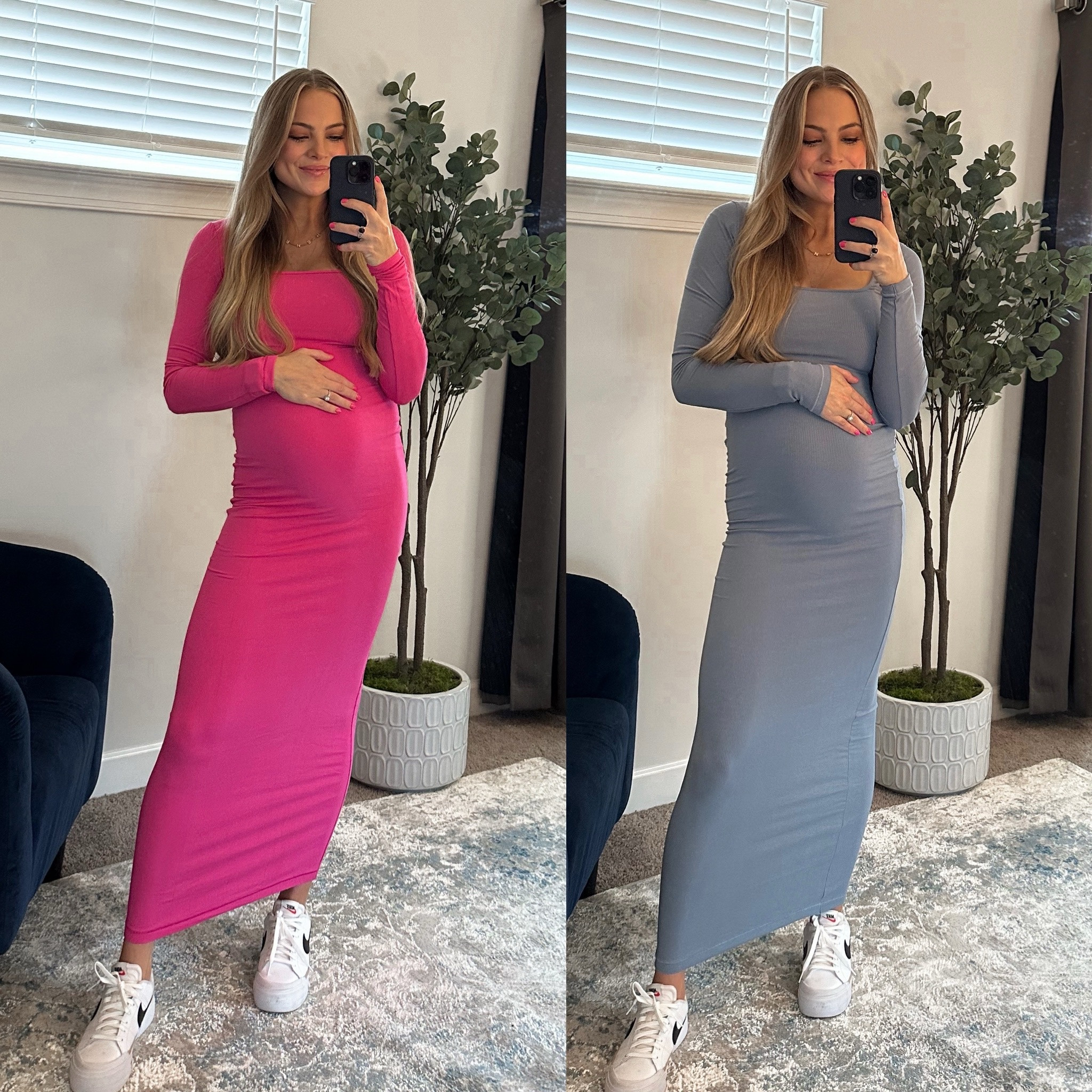 Bump friendly Amazon dress, skims, pink dress, blue dress, baby shower dress, maternity, cute pregnant outfit, gender reveal dress 

#LTKbump #LTKstyletip