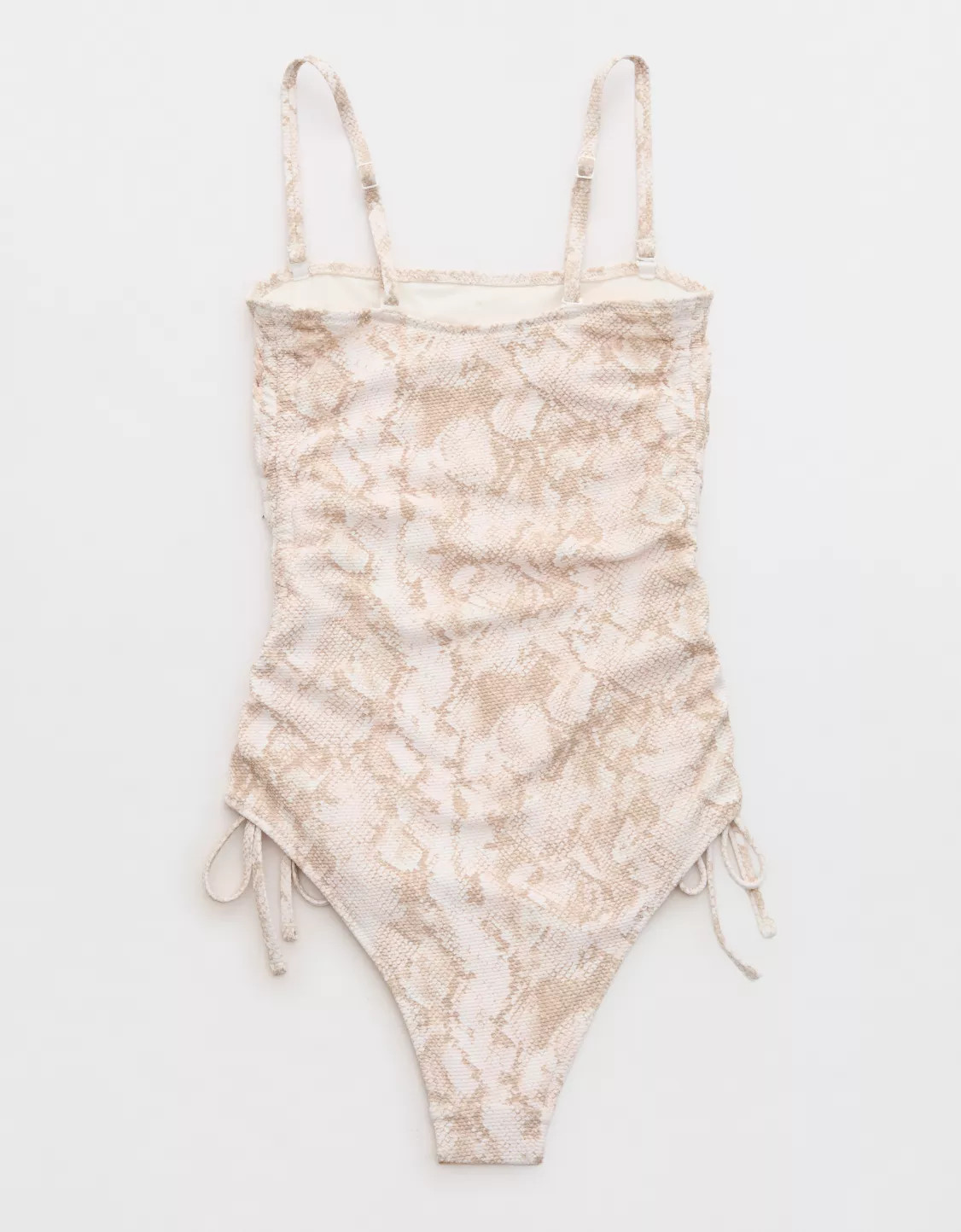 Aerie Pique Cheeky One Piece Swimsuit | Aerie