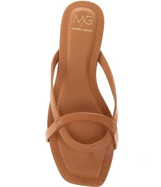 x M.G. Style William Leather Thong Flat Sandals | Dillard's