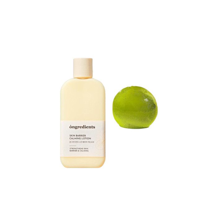 ongredients - Cleansing Ball - 110g - Jeju Green Tea + Skin Barrier Calming Lotion - 220ml Set | Stylevana