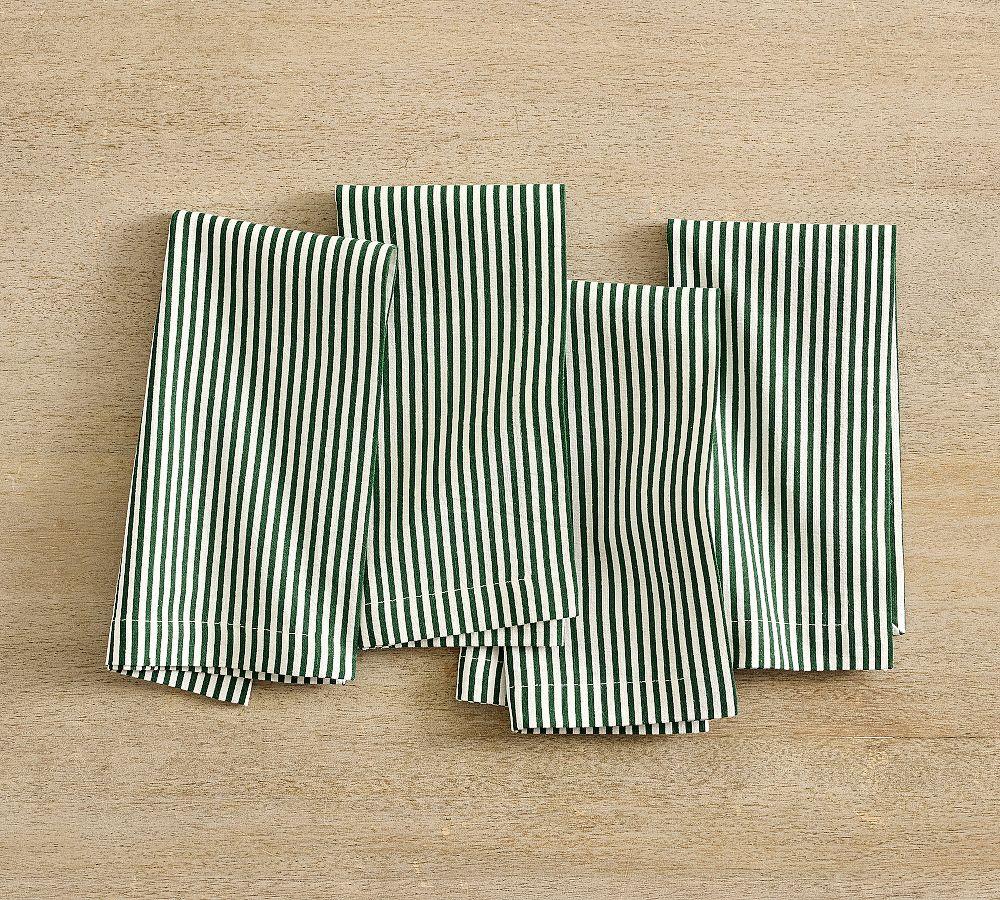 Brandon Maxwell Ludlow Napkins - Set of 4 | Pottery Barn (US)