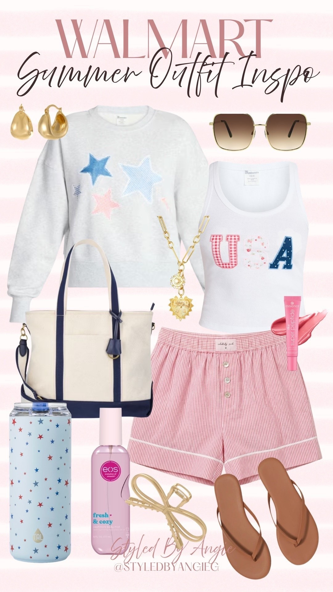 Walmart red, white and blue finds! The most perfect pieces for summer or 4th of July!


summer outfits 2026, summer style, summer outfit inspo, 4th of July outfit, summer dresses, Walmart fashion, Walmart finds, petite style, midsize fashion

#LTKPetite #LTKSeasonal #LTKBeauty