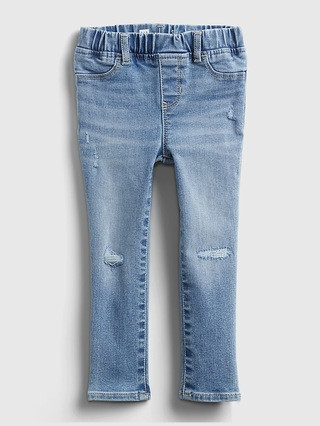 Toddler Distressed Jeggings with Washwell™ | Gap (US)