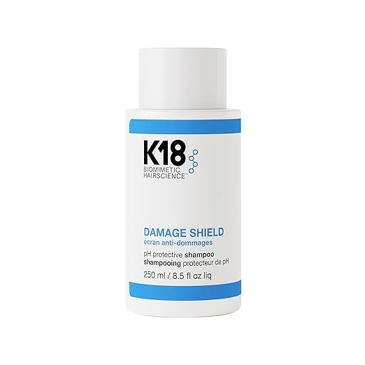 K18 Damage Shield Protective Shampoo, Reduces Frizziness & Tangles, Maintains Hair Health, 8.5 Fl... | Amazon (US)
