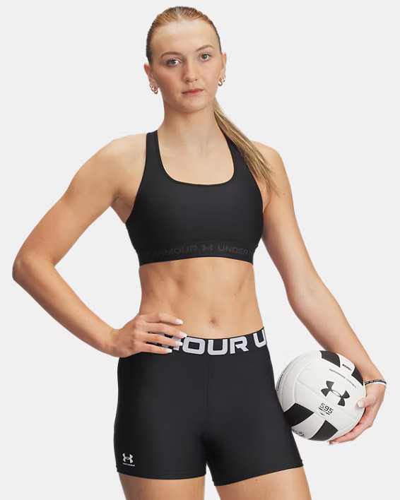 Women's Armour® Mid Crossback Sports Bra | Under Armour | Under Armour (US)