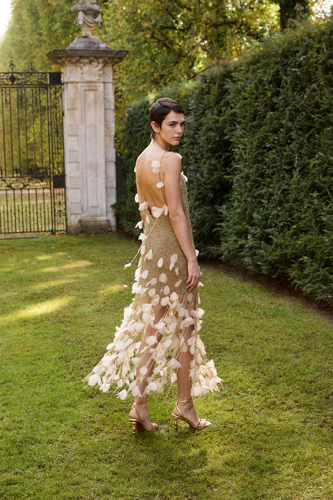 NASEEM DRESS - GOLD | Cult Gaia - US