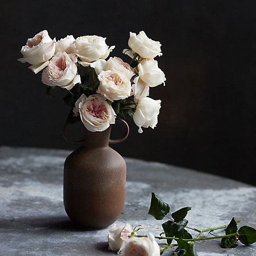 Fresh David Austin English Roses Bouquet | Terrain