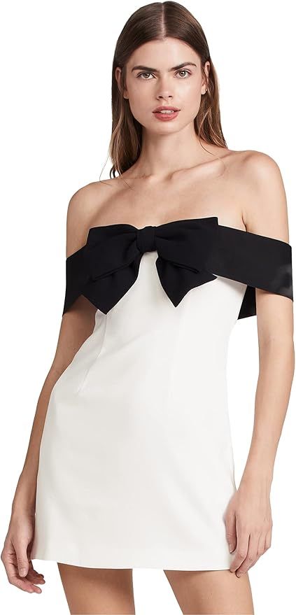 Self Portrait Women's Off Shoulder Bow Dress | Amazon (US)