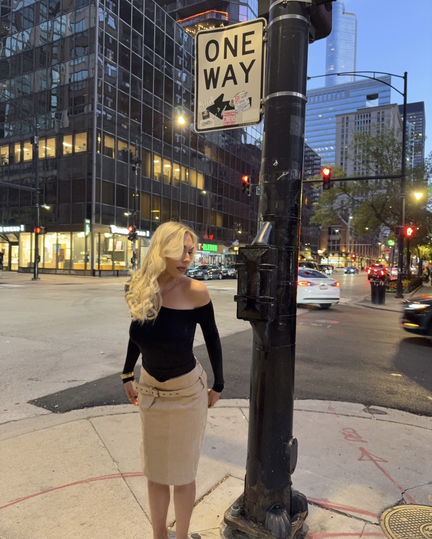 my chicago night out look <3 