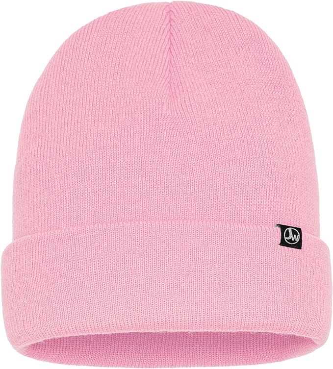 Joywant Knit Beanie Hats for Men Slouchy Soft Acrylic Guys Women Winter Hat Skull Caps All Season... | Amazon (US)