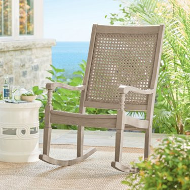 Nantucket Cane Rocking Chair | Grandin Road