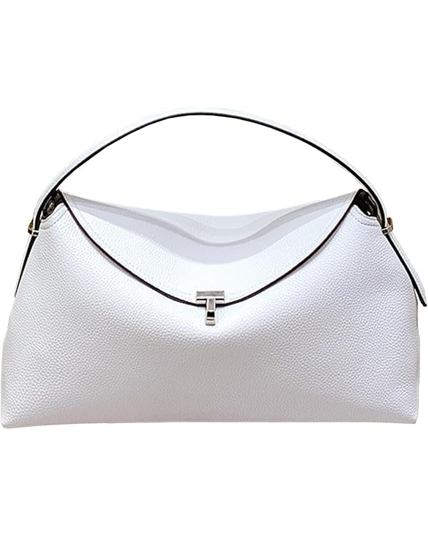 Women Tote Bag Luxury Leather Underarm ShoulderPortable Tote Ladies Soft Bucket Bag | Amazon (US)