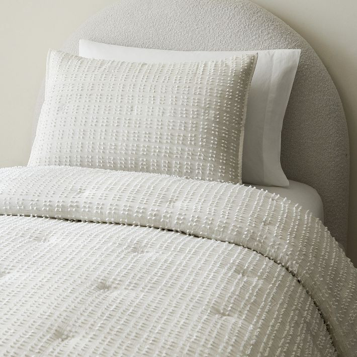 Rey Textured Shams | West Elm (US)