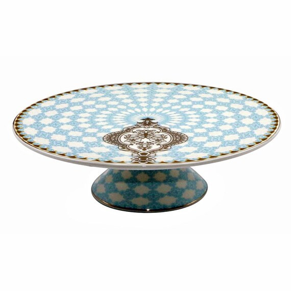 12 Royal Blue & Gold Cake Stand | Etsy | Etsy (US)