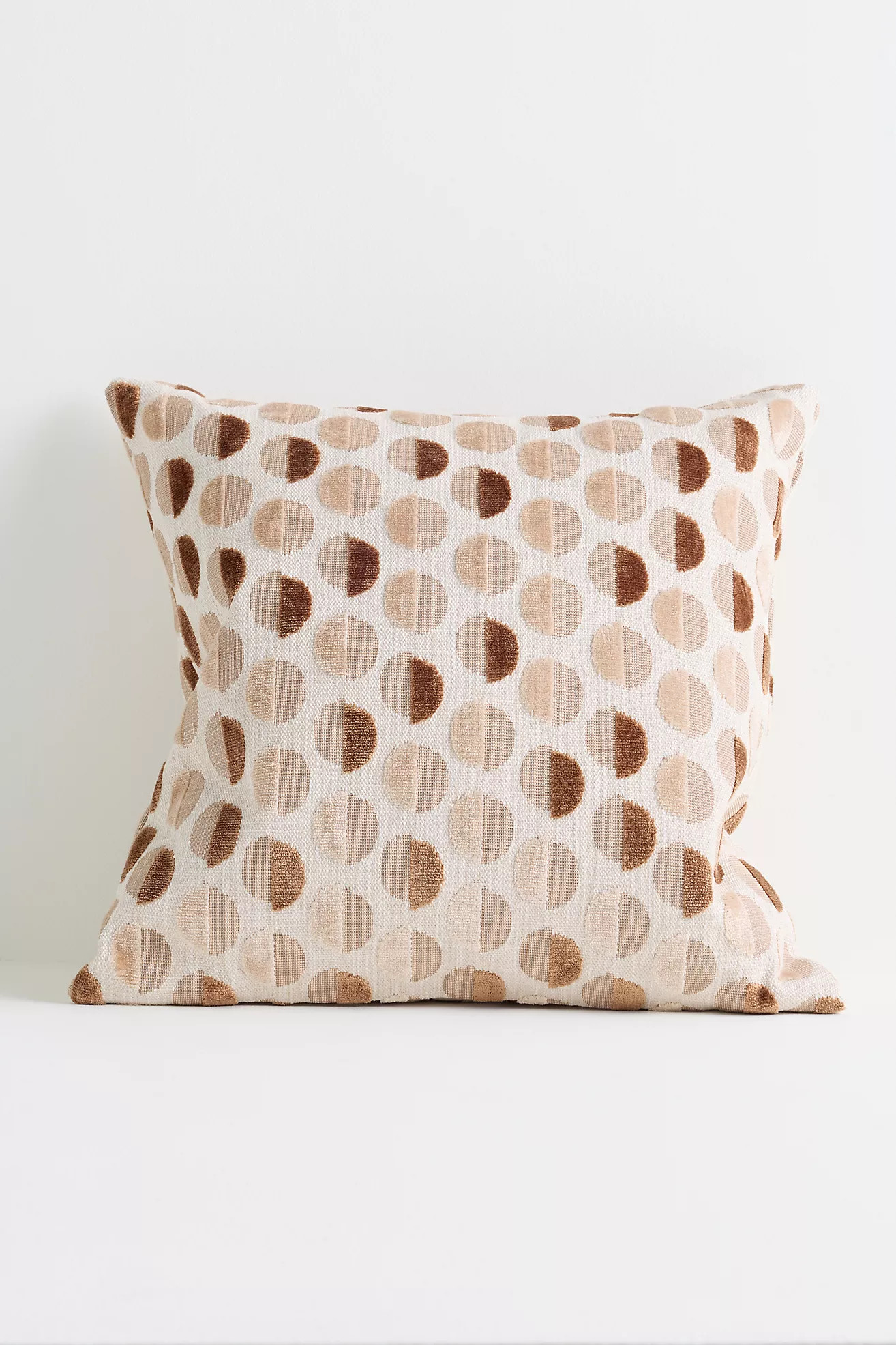 Jacquard Woven Dot Pillow | Anthropologie (US)