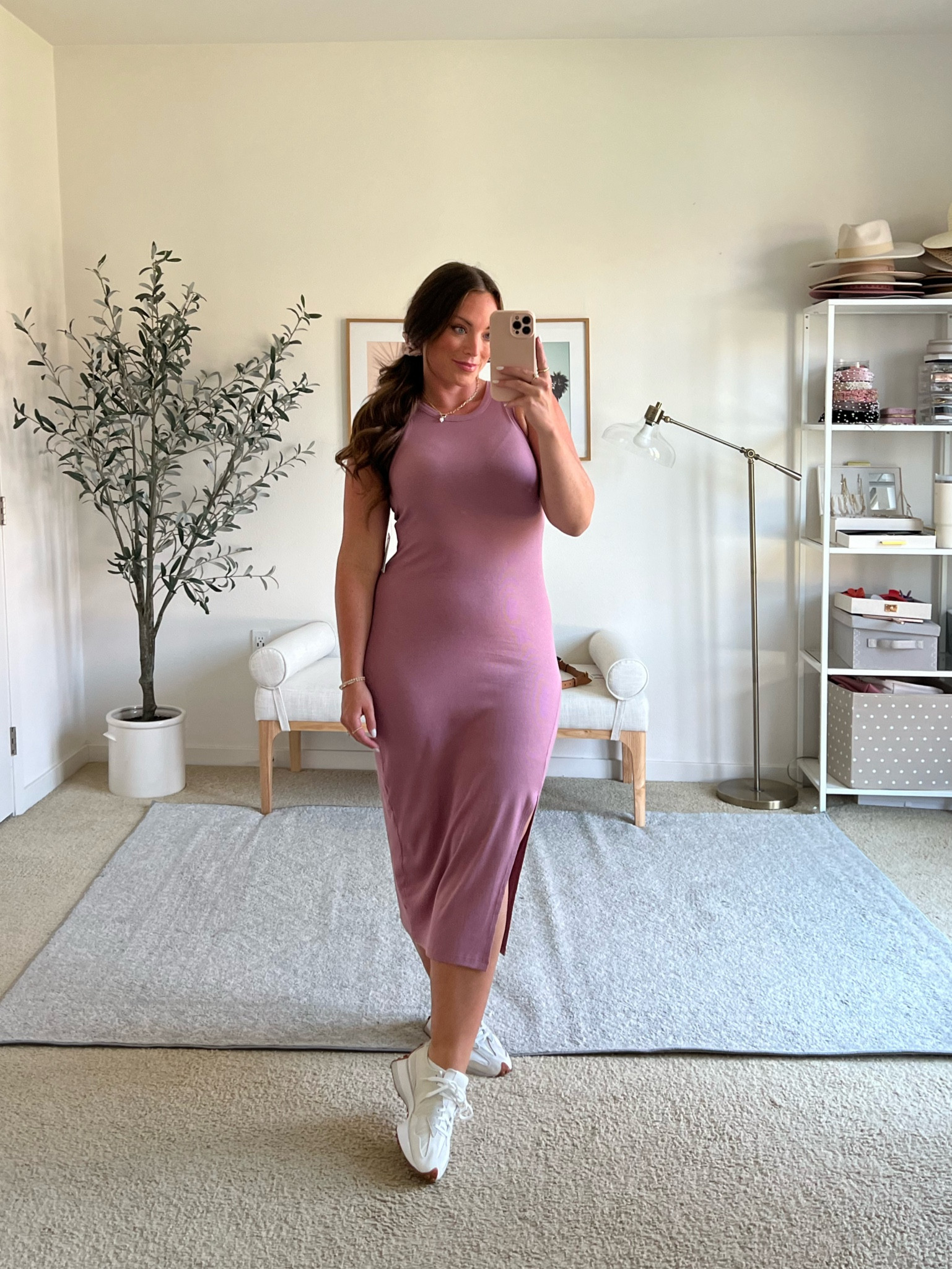 A comfy athleisure bodycon dress in this year’s Nordstrom sale! Wearing a size medium, sneakers also fit true to size!

Dress comes in orange color too!

#LTKSummerSales #LTKxNSale #LTKMidsize