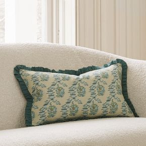 RHODE Jawahar Ruffle Pillow Cover | West Elm (US)