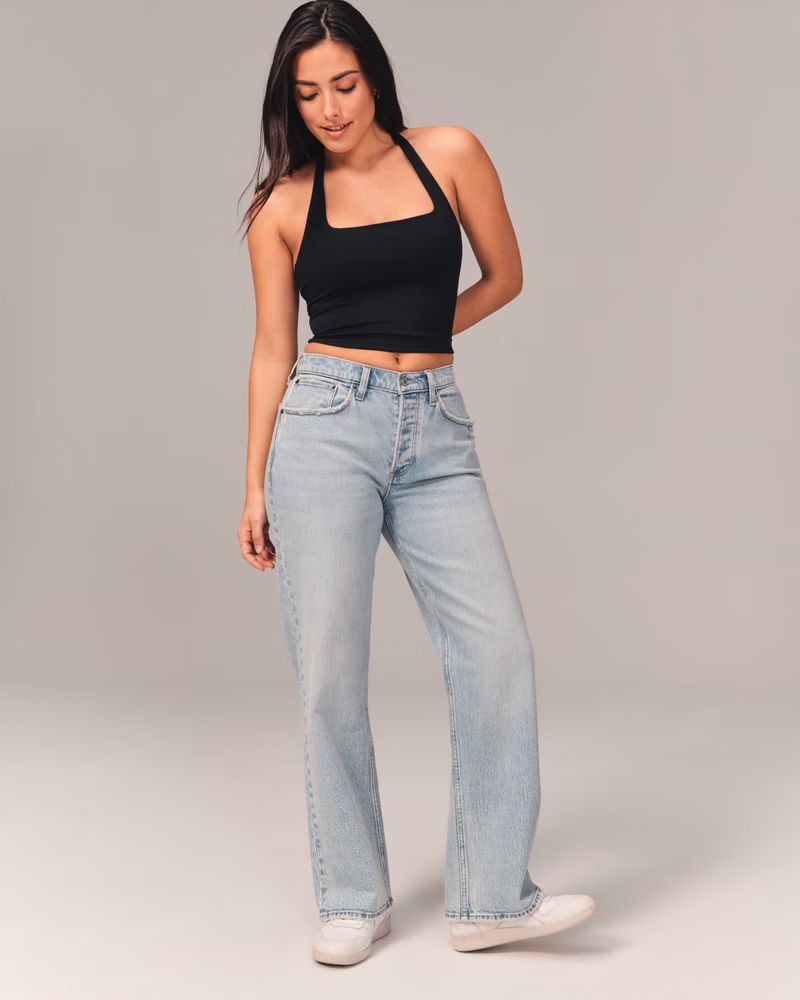 Women's Curve Love Low Rise 90s Baggy Jeans | Women's New Arrivals | Abercrombie.com | Abercrombie & Fitch (US)