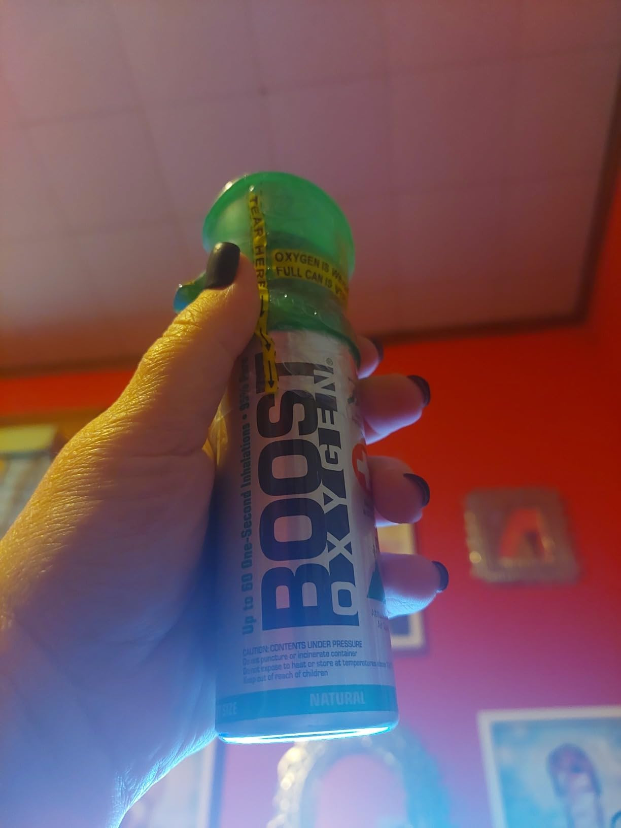 Boost Oxygen Pocket Size Natural 3L Canister | Respiratory Support for Aerobic Recovery, Altitude... | Amazon (US)