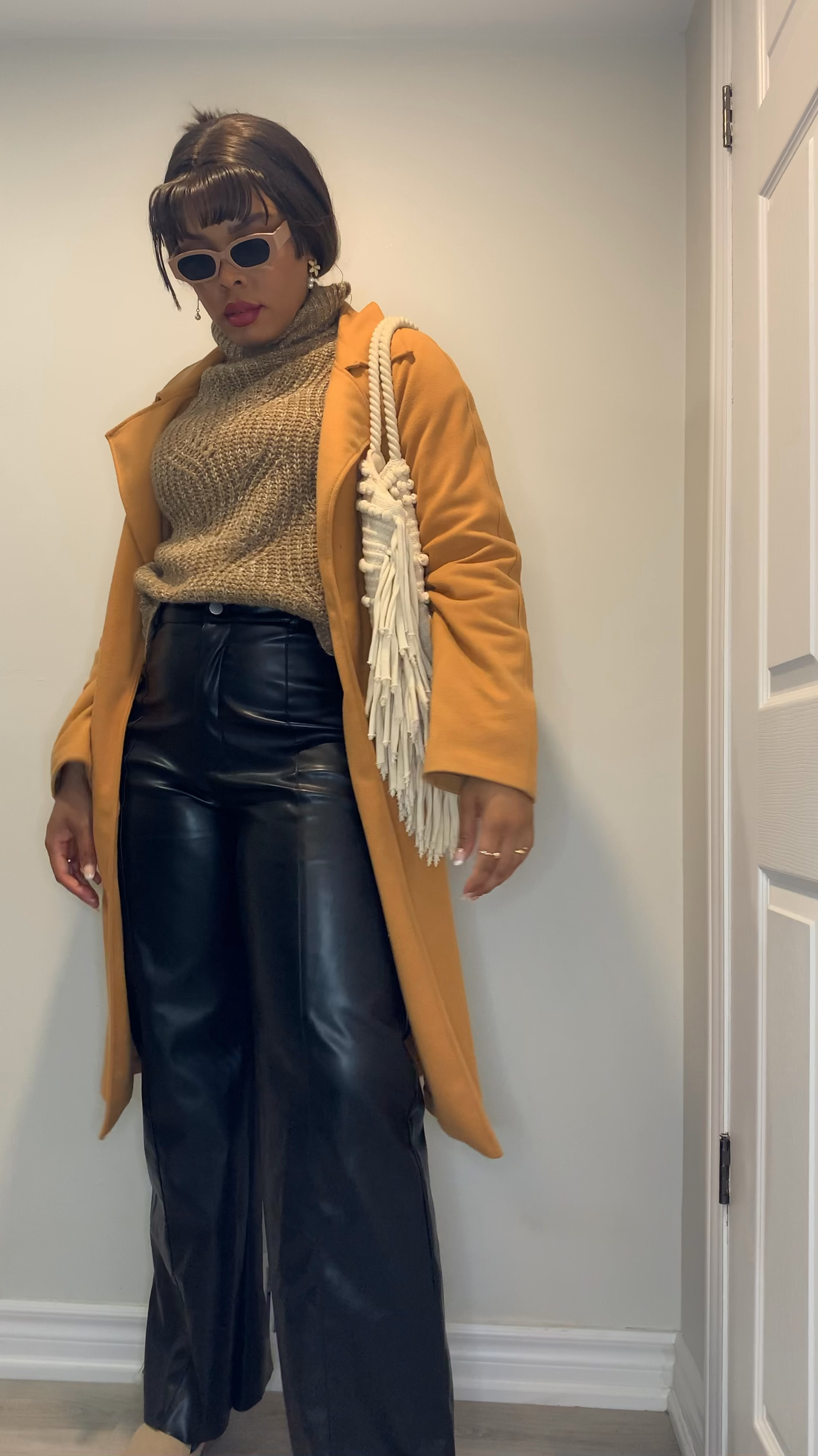 Fall Outfit
Chic every day outfit 
Faux leather pants outfit 

#LTKstyletip #LTKcanada #LTKautumn