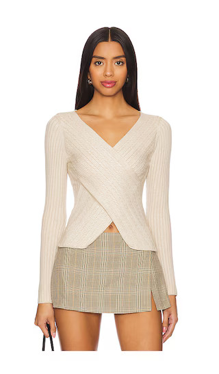 Cora Top in Wheat | Revolve Clothing (Global)