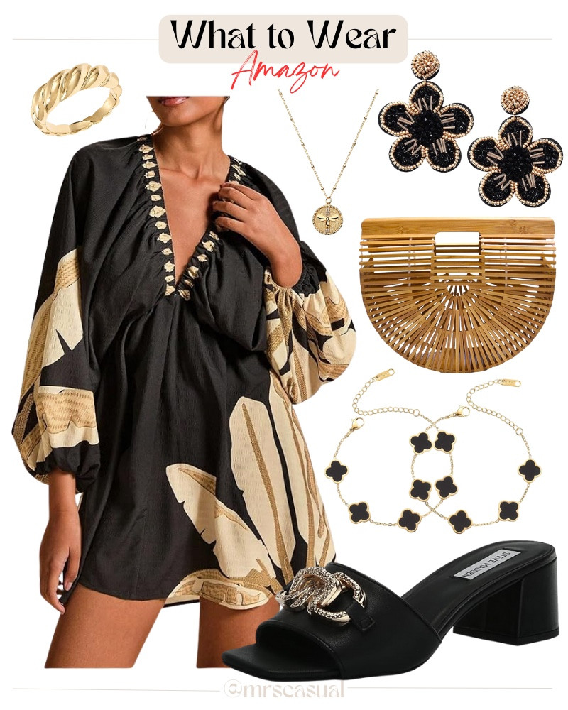 Throw-on-and-go but still looks dressed up 🙌 this Amazon dress is a YES for vacation nights out 🔗⬇️

#LTKOver40 #LTKSeasonal #LTKTravel