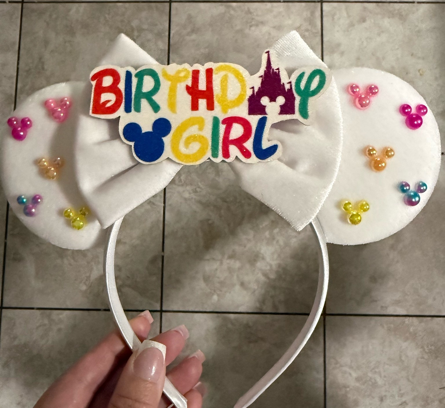 Grab these birthday girl Mickey ears from Amazon for the cutest Disney birthday outfit detail 🎀 Perfect for Disney World, Disneyland, birthday trips, park photos, and making the day feel extra special. Such an easy Amazon Disney find to pack for a birthday park day. #AmazonFinds #DisneyBirthday #BirthdayEars #SweetLifeByKourtney 

 #LTKmomlife #LTKTravel #LTKKids