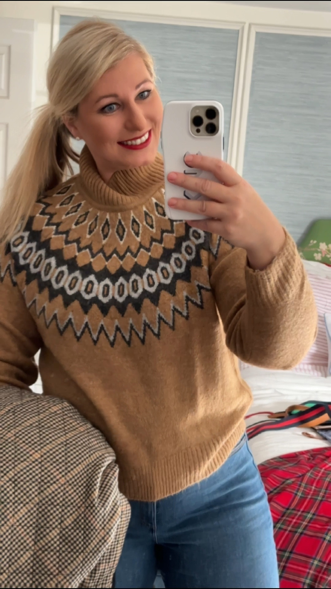 Such a cute fair isle sweater & great price too

#LTKGiftGuide #LTKSaleAlert #LTKHoliday